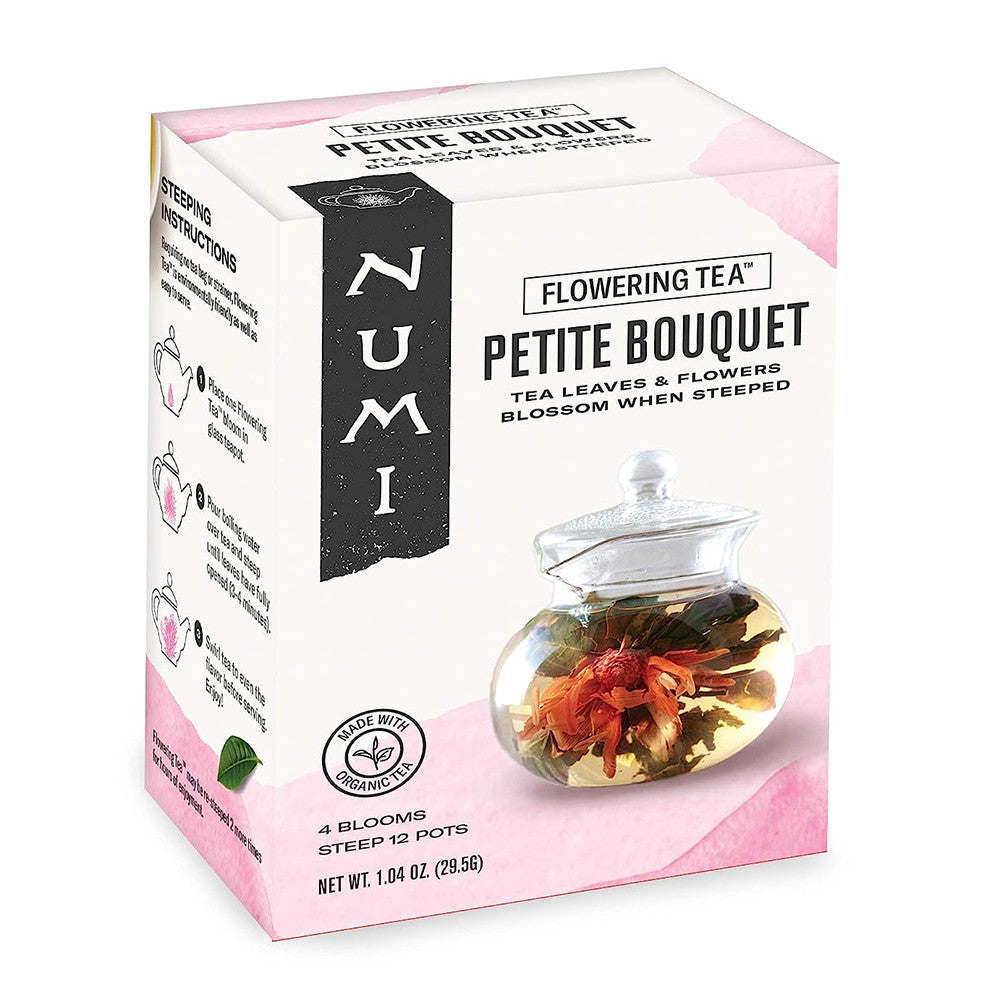 Numi Petite Bouquet Mini Flower Tea Sampler, 4 Ct